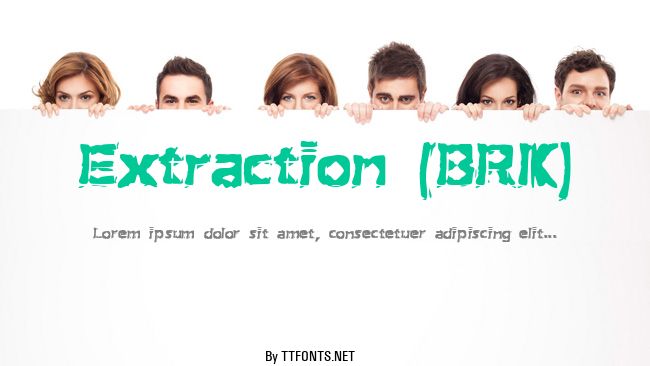 Extraction (BRK) example